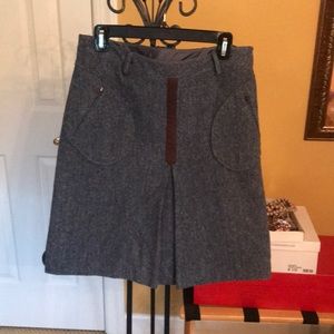 Wool skirt